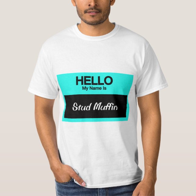 T-shirt Mon nom est petit pain de goujon (Devant)