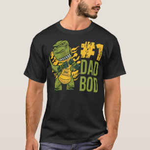 T-shirt Mon Numéro Un Corps Reptile Famille Dinosaure