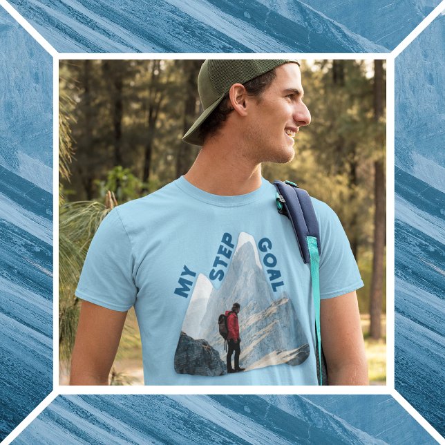 T-shirt Mon objectif d'étape (Créateur téléchargé)
