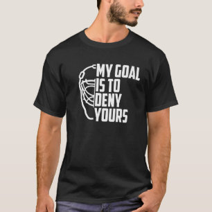 T-shirt Mon objectif Joueur de hockey sur glace Expert Coa