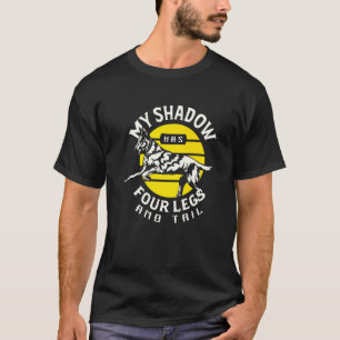 T-shirt Mon Ombre A Quatre Jambes Et Queue Berger Allemand