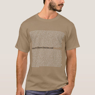 T-shirt Mon oncle Charles me manque