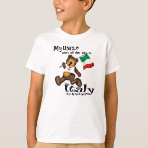 T-shirt Mon oncle est allé en Italie
