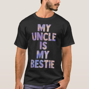 T-shirt mon oncle est mon bestin pour neveu nièce correspo