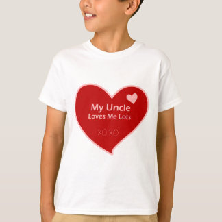 T-shirt Mon oncle Loves Me Lots