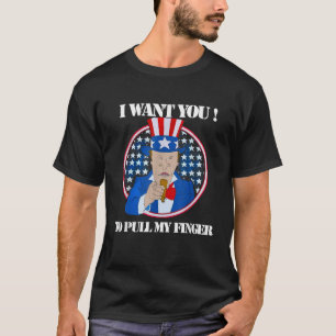T-shirt Mon Oncle Sam Je Veux Que Tu Tues Mon Doigt