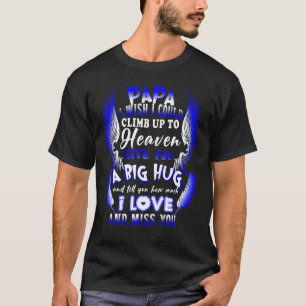 T-shirt Mon Papa Au Ciel Vous Dit Combien J'Aime & Mlle