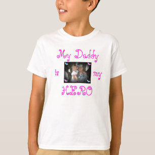 T-SHIRT MON PAPA EST MON HÉROS 3