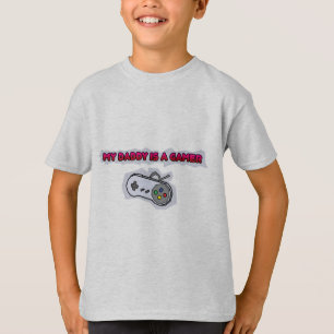 T-shirt Mon papa est un Gamer