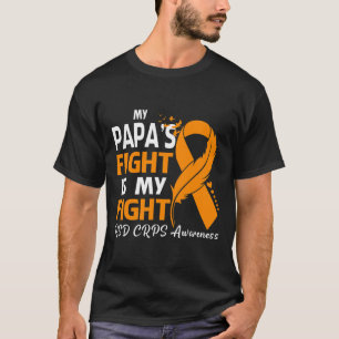 T-shirt Mon Papa's Fight Is My Fight Rsd Crps Sensibilisat