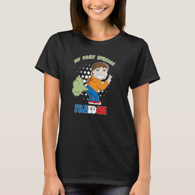 T-shirt Mon Part Propage La Liberté (Devant)