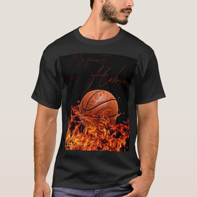 T-shirt Mon passe-temps favori  (Devant)