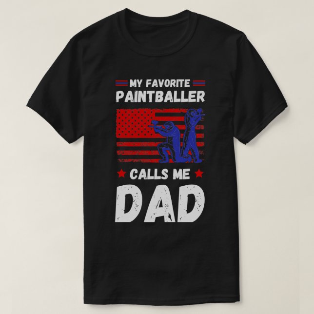 T-shirt Mon Peintre Préféré M'Appelle Papa 2 (Design devant)
