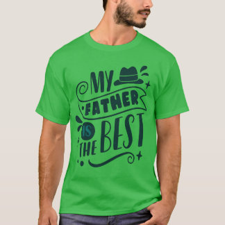 T-shirt mon père est le meilleur drôle