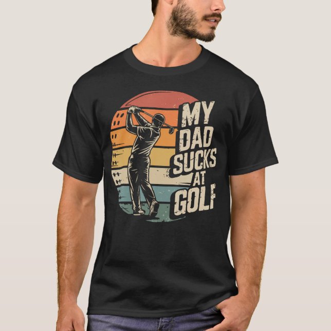 T-shirt Mon père est nul à (Devant)