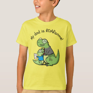 T-shirt Mon père est ROARsome ! - Dino père's Day Tee