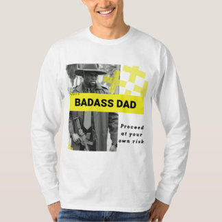 T-shirt Mon Père est un Papa Badass