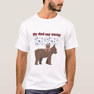 T-shirt Mon père mon monde