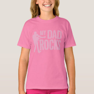 T-shirt Mon père Rocks