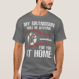 T-shirt Mon Petit-Fils Vous Attendra À Ho