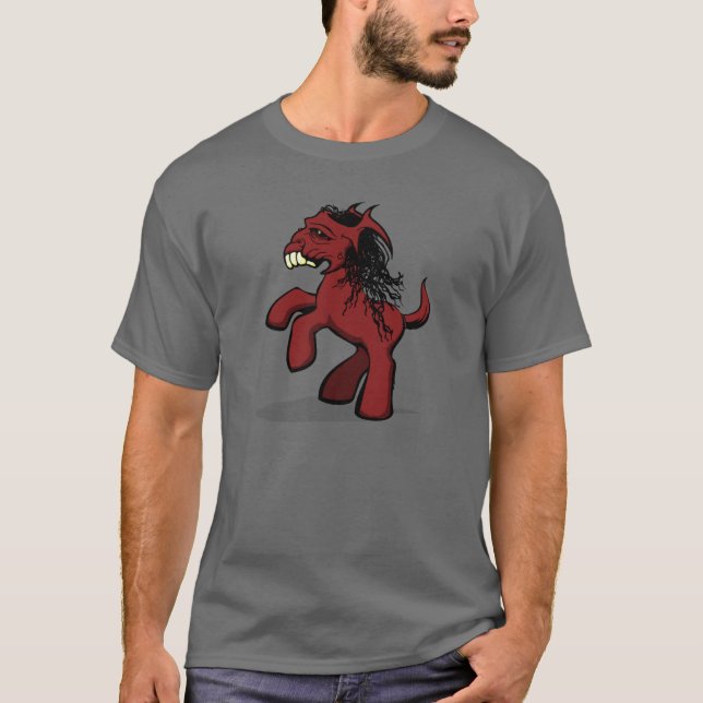 T-shirt Mon petit poney déplaisant (Devant)