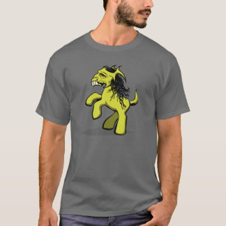 T-shirt Mon petit poney déplaisant (jaune)
