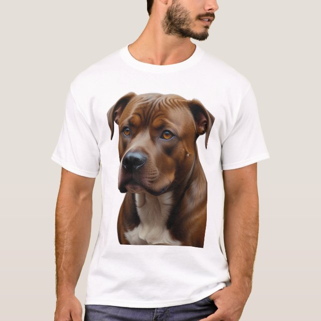 T-shirt Mon Pitbull Pal (Devant)