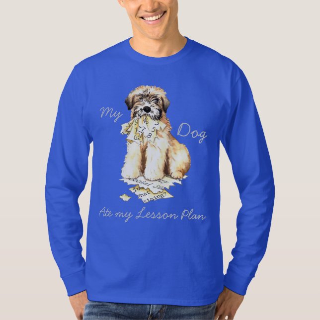 T-shirt Mon plan de leçons sur ma conduite à roues (Devant)