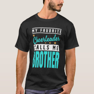 T-shirt Mon Pom-pom girl Favori M'Appelle Frère 1