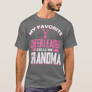 T-shirt Mon Pom-pom girl Favori M'Appelle Grand-Mère Mocé 