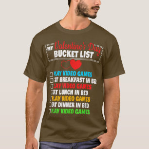 T-shirt Mon portefeuille à faire Liste Jeux Vidéos Garçons