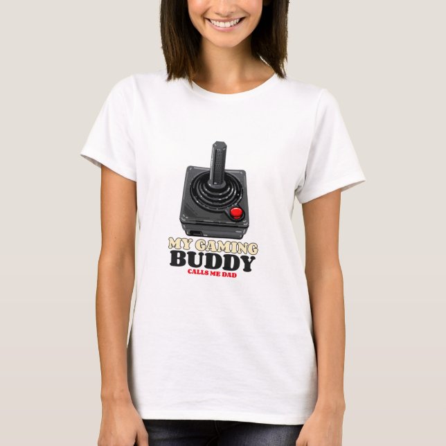 T-shirt Mon pote de jeu m'appelle Papa (Devant)