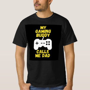 T-shirt Mon pote de jeu m'appelle papa
