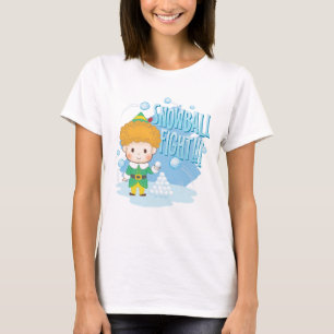 T-shirt Mon pote, l'Elf Snowball combat !