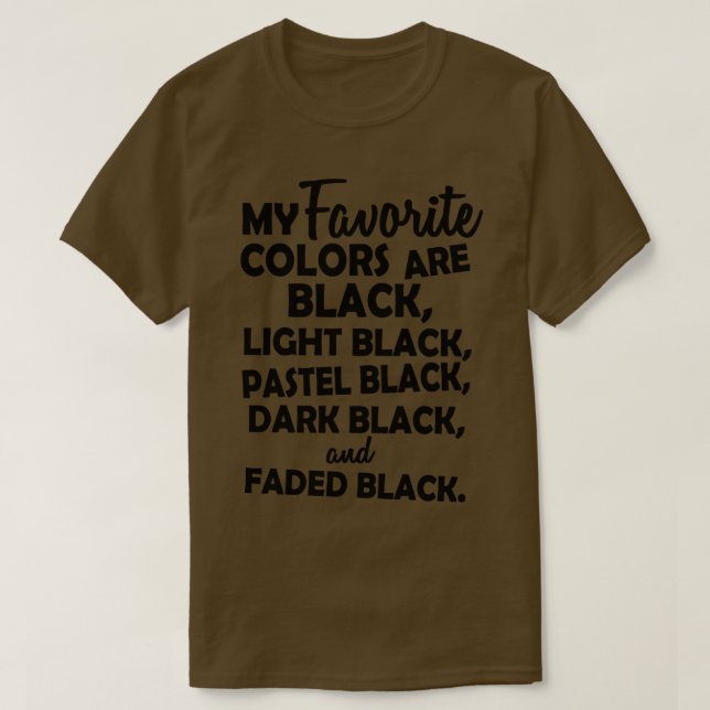 T-shirt Mon préféré (Design devant)
