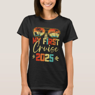 T-shirt Mon premier bateau de croisière familiale 2025 T