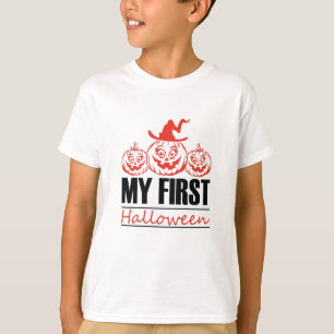 T-shirt Mon premier Halloween-halloween-fantôme-horreur-dr
