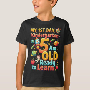 T-shirt Mon premier jour de maternelle 1er jour d'école
