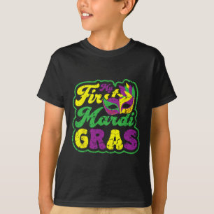 T-shirt Mon premier Mardi Gras Fête de Mardi Gras drôle de