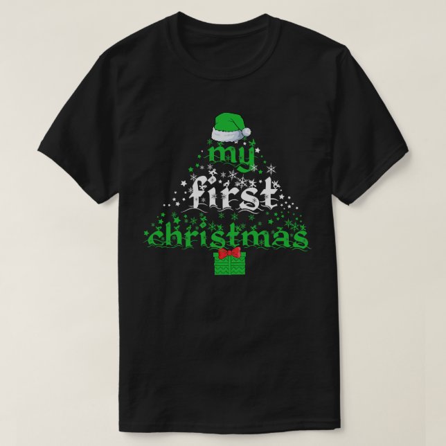 T-shirt Mon premier Noël (Design devant)