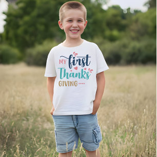 T-shirt Mon premier Thanksgiving