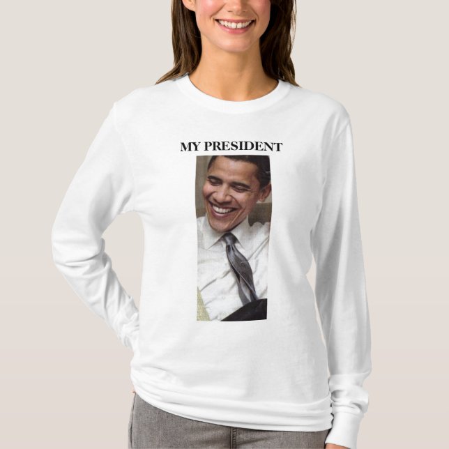 T-SHIRT MON PRÉSIDENT BARACK SHIRT (Devant)