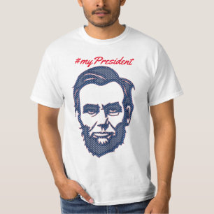 T-shirt Mon président des États-Unis Abraham Lincoln