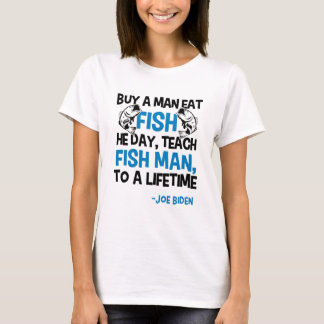 T-shirt Mon président est un imbécile un poisson drôle qui