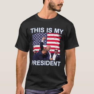 T-shirt Mon Président Trump aux élections de 2024