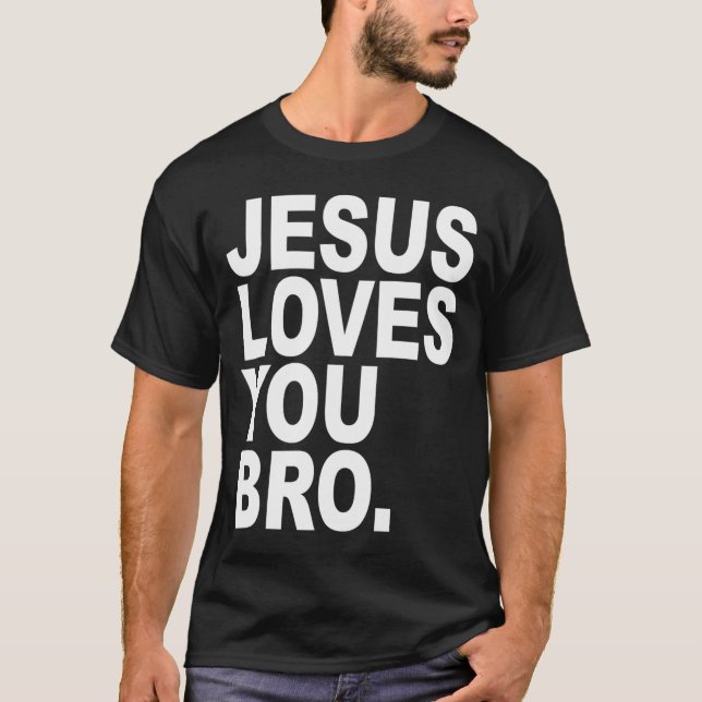 T-shirt Mon Problème Est Que Je Veux Suivre Jésus Et Slap  (Devant)