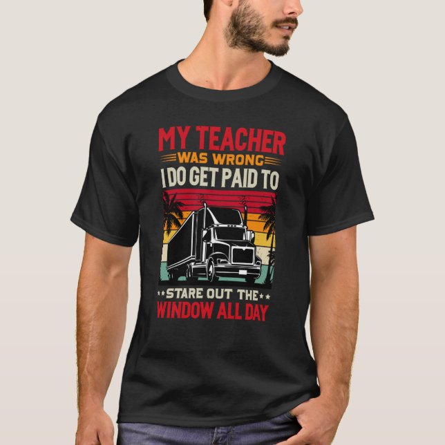 T-shirt Mon professeur a eu tort de me faire payer (Devant)