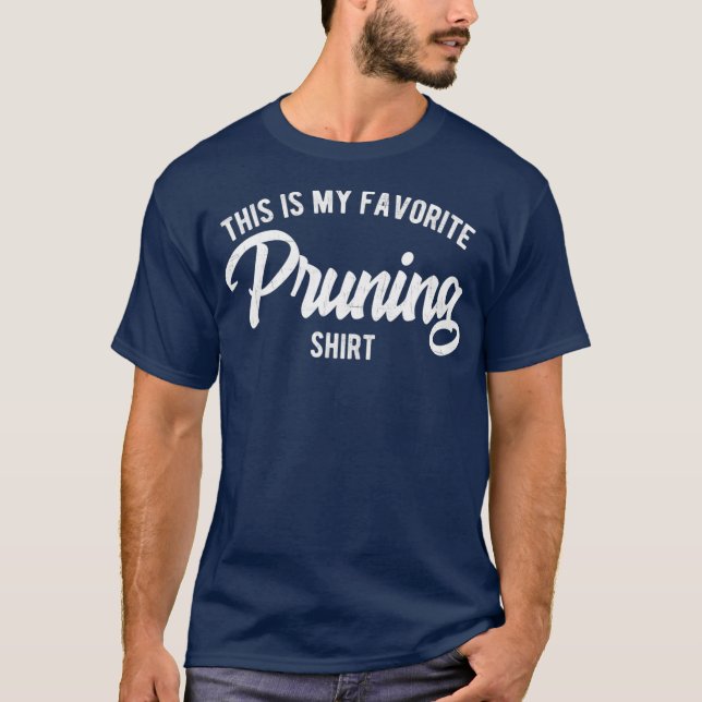 T-shirt Mon    PruningVintage favori Grand Cadeau (Devant)
