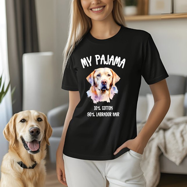 T-shirt Mon pyjama - 10% coton, 90% Labrador Cheveux (Créateur téléchargé)