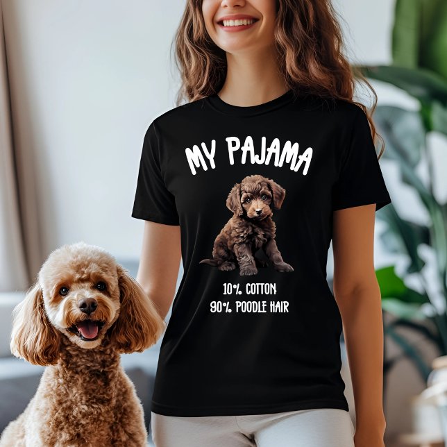 T-shirt Mon Pyjama - 10% Coton, 90% Poodle Cheveux (Créateur téléchargé)